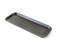 Hsyzygian Food Clip and Serving Plate Set Rectangular Bread Tray with Handle for Home and Outdoor Use Clear Clamps
