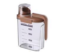 Hsyzygian Functional Size Pet Food Storage Vessel with Ergonomic Handle and Water Resistant Build Travel Pet Food Storage