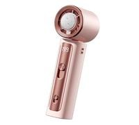 Hsyzygian Handheld Cooling Fan Featuring 90 Degree Foldable Design and Superconductor Icy Technology Semiconductor Portable