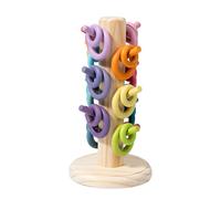 Hsyzygian Interactive Ringtoss Game Improve Intelligence for Toddler Hand Color Catching Toy for Kids Over 3 Years Early Learning Toy