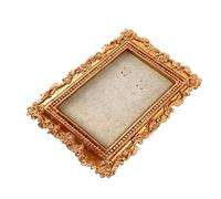 Hsyzygian Minis Picture Frame Victorians Small Resin Antique Photo Frame Tiny Baroques Ornate Frames Wall Hanging Tabletop Display Tiny Ornate Ornament