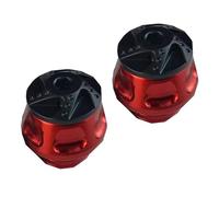Hsyzygian Motorcycle Front Fork Crash Cup Protector Crash Protections Frame Anti Fall Pad Universally Front Fork Cap Motorcycle Engine Guard Falling Protections