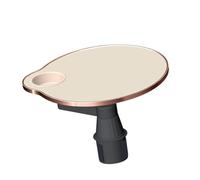 Hsyzygian Multipurpose Auto Mounted Desk with Turning Feature and Storage Car Dining Tray