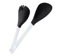 Hsyzygian Multipurpose Kitchen Silicone Tongs Great for Noodles Vegetables and Meat Comfortable Grip Buffet Detachable Cooking Simple Elastomer