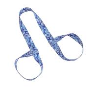 Hsyzygian Multipurpose Yogas Band for Mat Strap and Stretching Aid with Bright Prints Strong Polyester Suitable Gym Use Multifunctional Strap