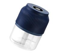 Hsyzygian Powerful 30W 260ml Small Food Processor Container Quiet Operate and Splashing Proof Lid Cover Ideal for Kitchen Use Garlic Mincer