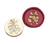 Hsyzygian Sealing Stamp Head Waxes Brass Scrapbooking Embossed Sealings Seal Replacements Embossed Seal
