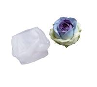 Hsyzygian Simulation Rose Shaped Silicone Mold for Handcrafted Soap Making Art Supplies Flexible Use Kitchen Friendly Silicone Rose Flower