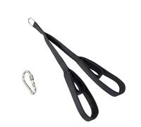 Hsyzygian Tricep Rope Cable Attachment Nonslip with 2 Handle Loop Pull Down for Homes Gym Pulley Systems Enduring Rowing Machine Accessories Machine