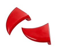 Hsyzygian Universally Car Vampires Teeth Auto Grill Cover Upgrade White Devil Horns Bumper Decors 3D Printed Sticker Vampires