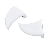 Hsyzygian Universally Car Vampires Teeth Auto Grill Cover Upgrade White Devil Horns Bumper Decors 3D Printed Sticker Vampires