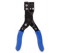 HT - 2081 Nylon Cable Tie Pliers, High Carbon Steel Fastening Tool, Professional Cable Tie Wire Pliers for 2.4-9mm Ties, Comfortable Handle Design with Automatic Cutting Function