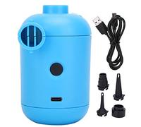 HT - 426 USB Electric Air Pump, DC 5V Portable Inflator for Inflatable Bed Sofa Boat, Compact Dual - Function Inflator and Deflator with Universal Nozzle for Indoor Outdoor Use
