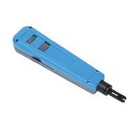 HT-914B Punch Down Tool with 110/88 Blade, Impact Network Cable Termination Tool for CAT5E CAT6 Ethernet Telephone Wiring Spring Loaded Crimping with Wire Hook Screwdriver Electric