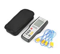 HT-9815 Digital Thermometer Temperature Meter 4-Channel K Type Thermocouple Sensor with Backlight LCD Display for Celsius Fahrenheit Kelvin Conversion