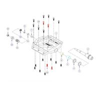 Ht Components Ae03 Pedals One Size Red