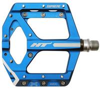 HT Components ANS-10 Alloy Flat Pedals Blue