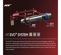 Ht Components Ar09 Titanium Axle Pedals One Size Grey