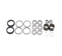Ht Components N-x1 2017 Pedals Rebuild Kit One Size Silver