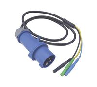 HT Instruments 2009660 BMA-32 Test Lead Adapter CEE-32A 3-Pin Blue