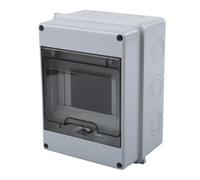 HT -Mounted 5-Module Outdoor Distribution Box, IP65 Waterproof Electrical Fuse Box for Residential Sub-Distribution, Villa and Pool Installations, 160 x