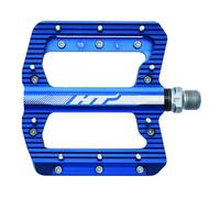 HT Pedals ANS01 Flat Mountain Bike Pedals in Blue one size