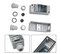 HT series waterproof distribution box with PC junction box and IP65 protection, suitable for safe outdoor installation of 2 to 5 circuit breakers (HT-2)