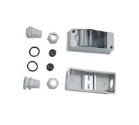 HT series waterproof outdoor distribution box with IP65 protection, PC plastic junction box for 2, 3, or 5 way MCB switch installations (HT-2)