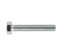 HT Setscrew M8 x 50mm 8.8 Zinc Pack of 50 - Sealey SS850 New
