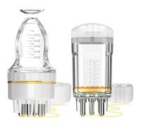 HT-YXXPro Minoxidil Applicator,Quick One-Minute Application Directly to Scalp,No-Mess Minoxidil Applicator Comb, Minoxidil Applicator Tool, Portable Scalp Applicator Tool Massager Comb Bottle