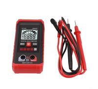 HT123 Digital Multimeter Measures Voltage Resistance Continuity with NCV Safety Backlit LCD and LED Flashlight Features Auto Power Off and Low Battery Indicator