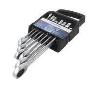 HT1R397 wrench set ring-mouth, with ratchet 7pcs. HÖGERT TECHNIK