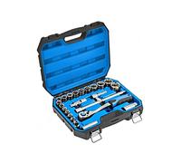 HT1R410 key set hexagonal, socket wrench fastening: 1/2" 24pcs. HÖGERT TECH