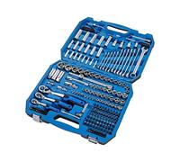 HT1R444 Hex key set, socket wrench, ring-open 222pcs. HÖGERT TECHNIK