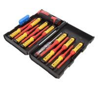 HT1S997 set: screwdriver insulated 1kVAC plastic container 13pcs HÖGERT TECHNI