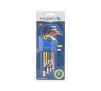 HT1W817 key set Torx® long 9 pieces HÖGERT TECHNIK