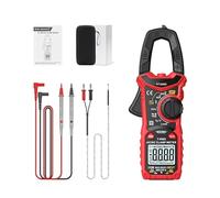 HT206D Clamp Multimeter With Auto Power Off And Double Display Storage Bag Probe Include For Home And Industrial Use Industrial Multimeter