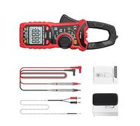 HT206D Clamp Multimeter With Auto Power Off And Double Display Storage Bag Probe Include For Home And Industrial Use Portable Clamp Meter