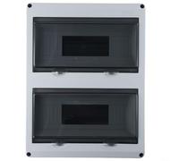 HT224 High Strength Plastic MCB Power Distribution Box Perfectly Suited for Varied Environments (HT -24 way)