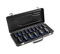 HT4R049 wrench set socket wrench, impact fastening: 1/2" 15pcs. HÖGERT TECH