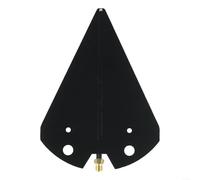 HT5 Upgraded UWB Log-Periodic Antenna 1300MHz-10GHz 6dBi Directional for Spectrum Analysis Direction Finding GPS 2.4GHz 5.8GHz Testing-SMA