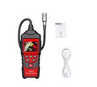 HT601 Gas Leak Detector Analyzer Methane Flammable PPM LEL Combustible Natural Tester Sound&Screen Alarm Alcohol Sensor(HT601A Plus)