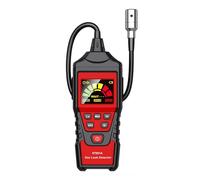 HT601A HT601B Gas Leak Detector 0-1000PPM Sound And Screen Alarm Combustible Flammable Natural Methane Detect LCD Color Display Accurate Real Time Monitoring(HT601A)