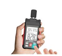 HT602 Digital Sound Level Meter Decibel Monitoring Tester 30-130dB Noise Portable Volume Measuring Gauge