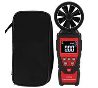 HT625B Anemometer Handheld Portable USB LCD Display Digital Measure Wind Speed Air Volume for Wind Power Generation Nautical Measurement Outdoor Environment Detection