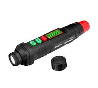 HT63 Digital Lux Light Meter Mini Illuminance Meter Handheld Temperature Measurer With Range Up To 100,000 Lux Luxmeter