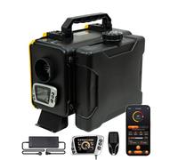 HTB1 8KW Diesel Air Heater, 12V/240V All-in-One Diesel Heater with Bluetooth App Control, Auto Thermostat & 5500m Altitude Mode, Internal Circulation, Car Parking Heater for RV Motorhome Campervan