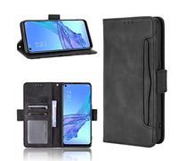 HTC Desire 22 Pro Case [Wallet Case] [Kickstand] [Card Slots] [Magnetic Flip Cover] Compatible with HTC Desire 22 Pro Smartphone(Black)