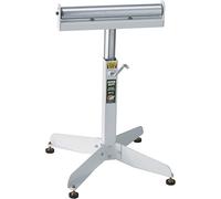 HTC HSS-15 Super Duty Adjustable 22-Inch to 32-Inch Tall Pedestal Roller Stand with 16-Inch Ball Bearing Roller, 500 Lbs. Material Support, White