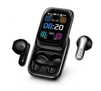 HTC NE48 AI Translation Earbuds, Sliding Touchscreen Case, Bluetooth 6.0